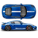 Racing Decals set in one color, Cayman / Boxster 2005 - 2024