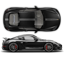 Racing Decals set in one color, Cayman / Boxster 2005 - 2024