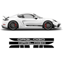 Racing Decals set in one color, Cayman / Boxster 2005 - 2020