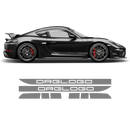 Racing Decals set in one color, Cayman / Boxster 2005 - 2020
