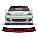 Windshield background decals, for Panamera