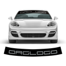 Windshield background decals, for Panamera