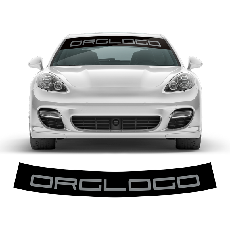 Windshield background decals, for Panamera