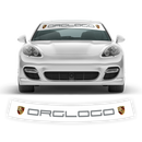 Windshield background logo decals, for Panamera