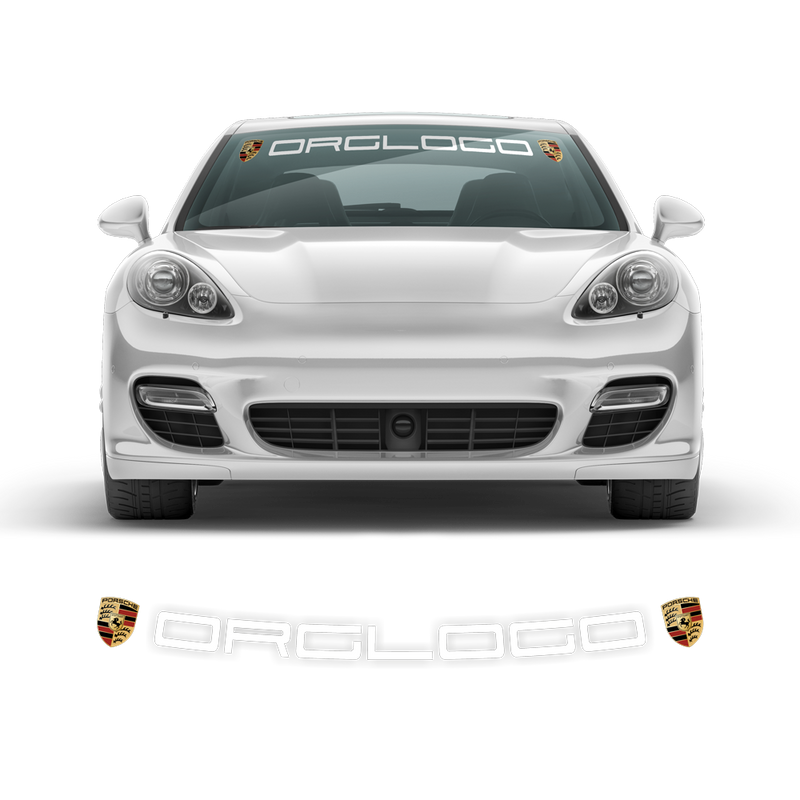 Windshield decals Logo, for Panamera