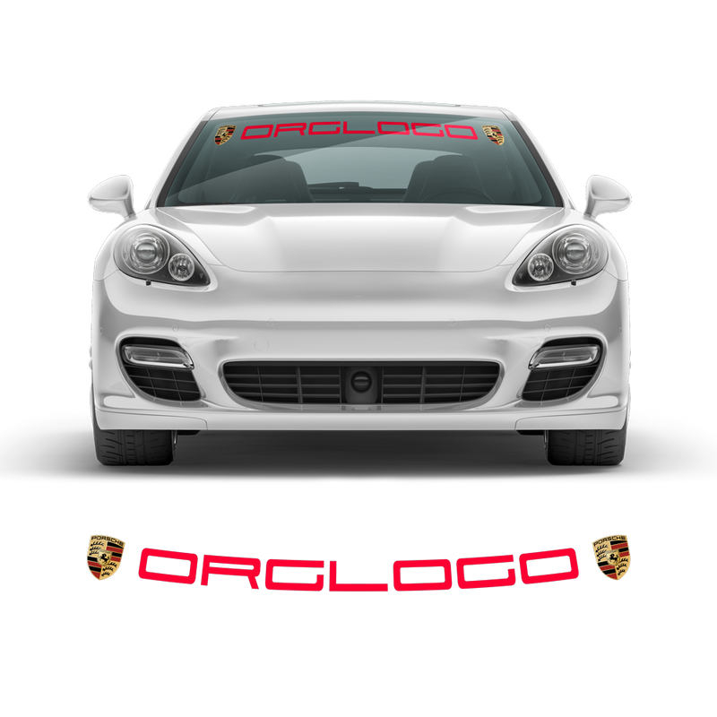 Windshield decals Logo, for Panamera