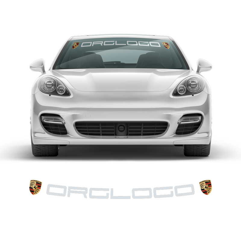 Windshield decals Logo, for Panamera