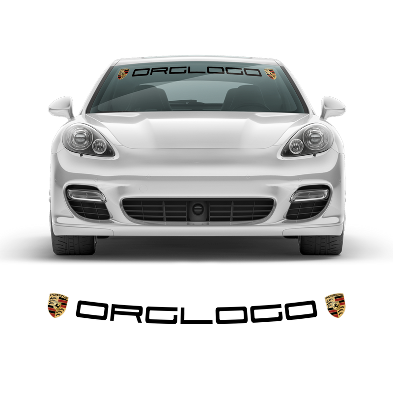 Windshield decals Logo, for Panamera