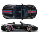 Curved Martini Decals set, for Spyder / Boxster