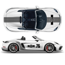 Curved Martini Decals set, for Spyder / Boxster