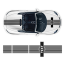 Curved Martini Decals set, for Spyder / Boxster