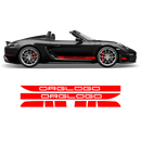 Racing Decals set in one color, for Spyder 2005 - 2020