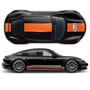 Gulf 19' Racing Stripes, for Porsche Taycan