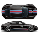19' Martini Racing stripes, for Porsche Taycan