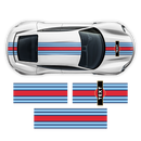 19' Martini Racing stripes, for Porsche Taycan