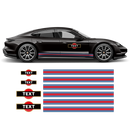 19' Martini Racing stripes, for Porsche Taycan