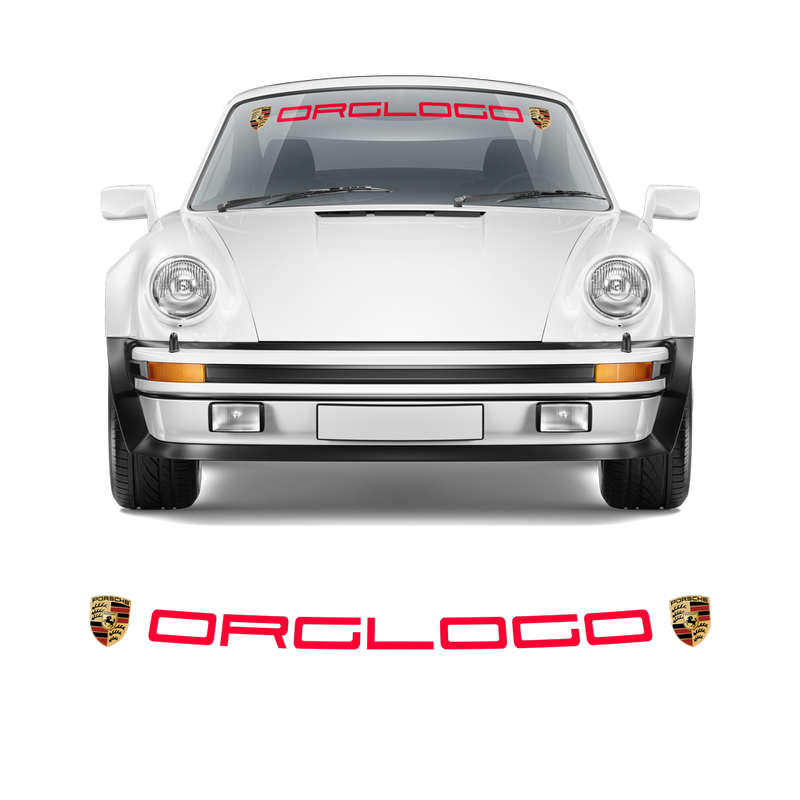 Windshield decals, for Carrera / Cayman / Boxster / Spyder