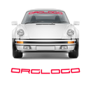 Windshield decals, for Carrera / Cayman / Boxster / Spyder
