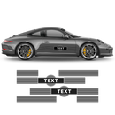 15' Martini Racing stripes, for Carrera 1999 - 2025