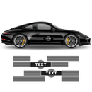 15' Martini Racing stripes, for Carrera 1999 - 2025