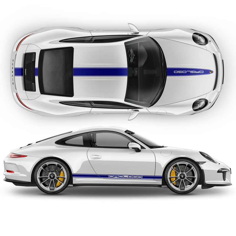 Contoured Decals set in one color, Carrera