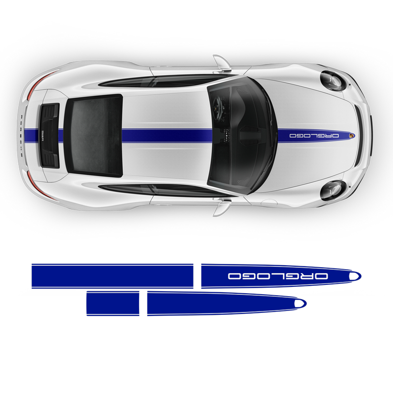 Contoured Decals set in one color, Carrera