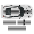 Curved Martini Decals set, for Carrera 996/997/991/992