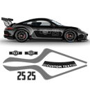 Curved Martini Decals set, for Carrera 996/997/991/992