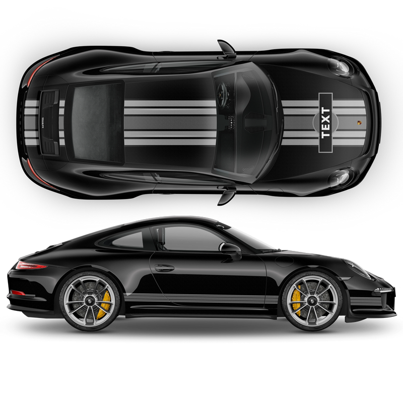 Martini Racing stripes, for Carrera 1999 - 2025