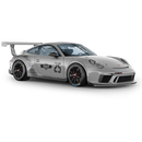 Scratched Curved Martini Side Stripes Graphic, for Carrera 996/997/991/992