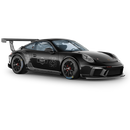 Scratched Curved Martini Side Stripes Graphic, for Carrera 996/997/991/992