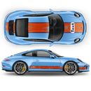 GULF Le Mans Scratched Racing Stripes set, Carrera 1999 - 2023