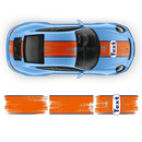 GULF Le Mans Scratched Racing Stripes set, Carrera 1999 - 2023
