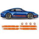 GULF Le Mans Scratched Racing Stripes set, Carrera 1999 - 2023