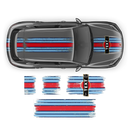 Martini Scratched Racing Stripes, Cayenne / Macan