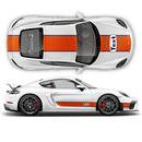 GULF Le Mans RACING STRIPES Set, Cayman / Boxster