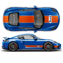 GULF Le Mans RACING STRIPES Set, Cayman / Boxster