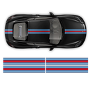 Martini Racing stripes set, for Cayman / Boxster