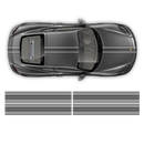 Martini Racing stripes set, for Cayman / Boxster