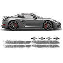 Scratched Martini Racing Stripes, Cayman / Boxster