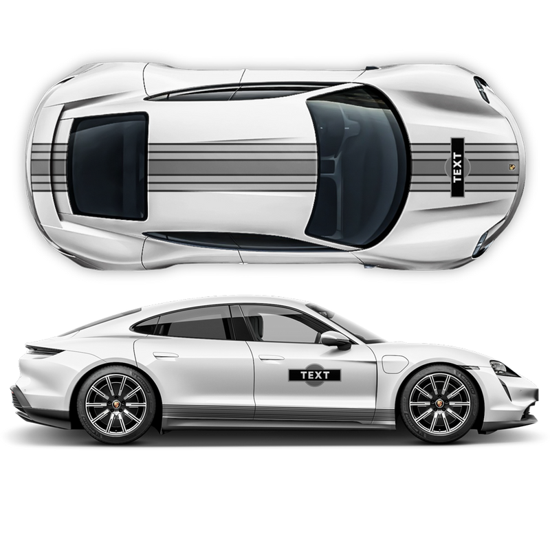 19' Martini Racing stripes, for Porsche Taycan