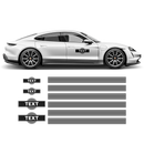 Thin Martini Racing Stripes Set, for Porsche Taycan