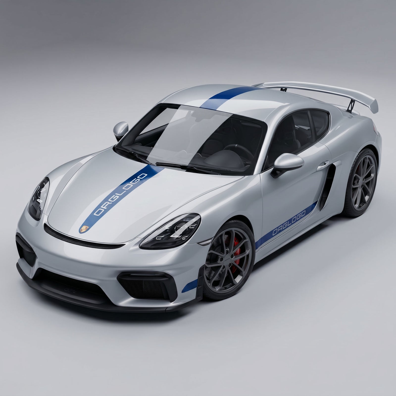 Racing Decals set in one color, Cayman / Boxster 2005 - 2024
