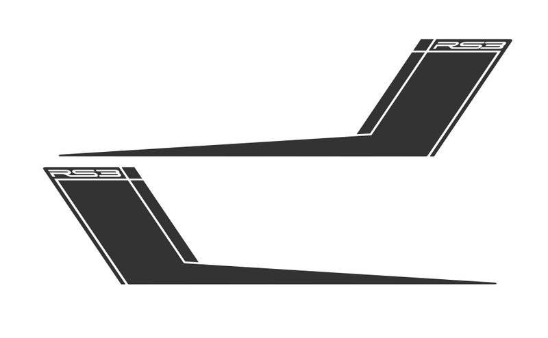 ROUSH Side Graphics, for Ford Mustang 2005 - 2014 Decals - autodesign.shop