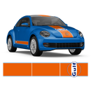 GULF Le Mans Racing Stripes set and logos, VW New Beetle