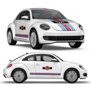 Martini Racing stripes, for VW New Beetle