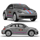 Martini Racing stripes, for VW New Beetle
