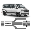 Curved Martini Stripes Set, for Volkswagen T5 / T6