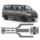 Curved Martini Stripes Set, for Volkswagen T5 / T6