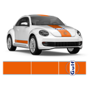 GULF Le Mans Racing Stripes set and logos, VW New Beetle